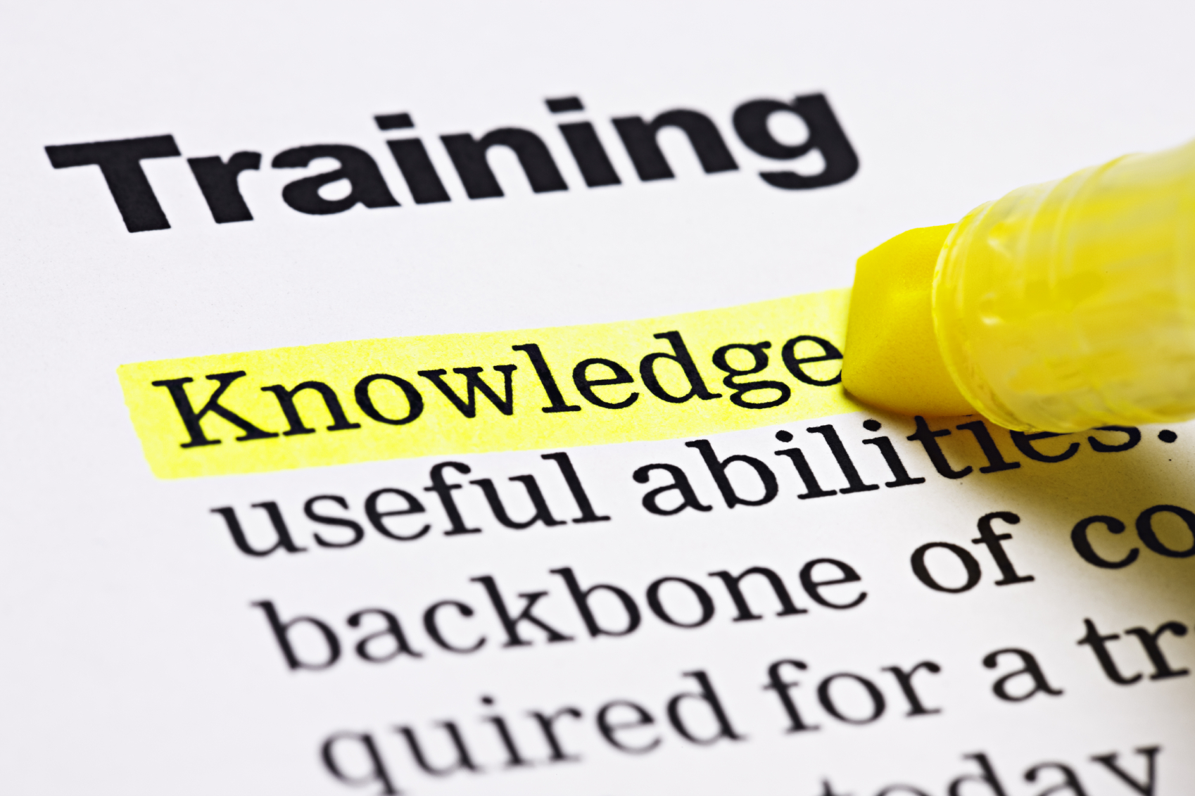 Training programs