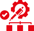 Tailor-made process strategy icon